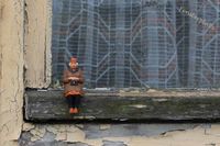 kleine Leute in der gro&szlig;en Welt - Miniaturfiguren, Bochum-Dahlhausen, Eisenbahnmuseum